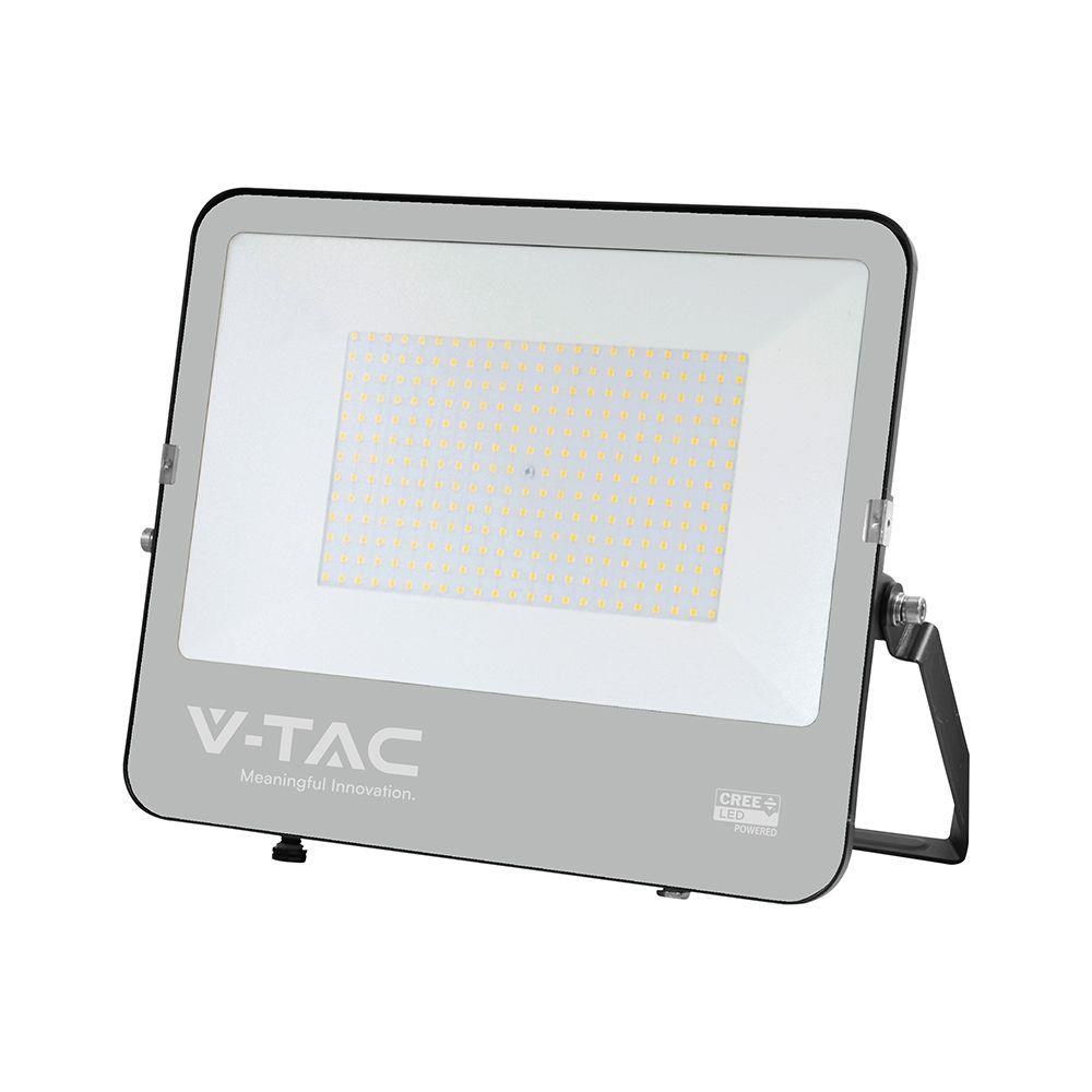 V-TAC 200W LED-valonheitin CREE CHIP Musta Runko Harmaa Lasi 4000K 135lm/W