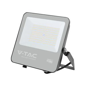 V-TAC 100W LED-valonheitin CREE Chip Musta Runko Harmaa Lasi 4000K 135lm/W