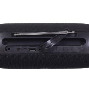 Gembird SPK-BT-17 kannettava Bluetooth-kaiutin FM-radiolla, musta