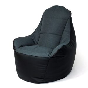 Sako Boss musta-grafiittipussipouff XXL 140 x 90 cm