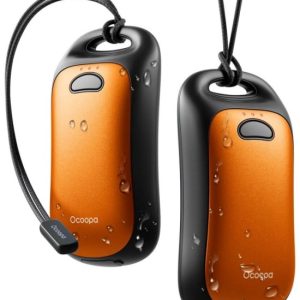Ocoopa UT4 Urban Elektroninen käsienlämmitin 2× 3000 mAh oranssi