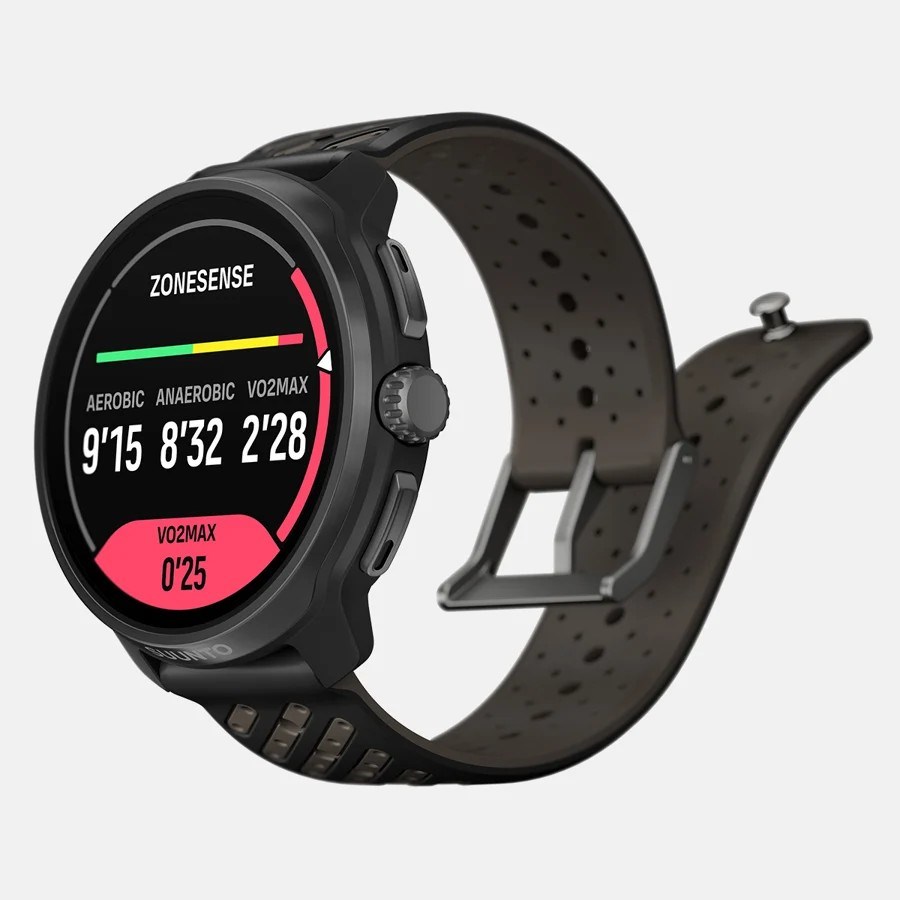 Suunto Race 2 Titanium Black urheilukello