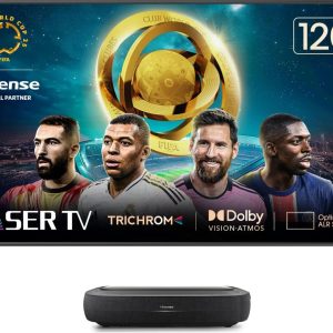 Hisense 120L9HA 3,05 m (120") 5K Ultra HD Smart TV Wi-Fi Musta 400 cd/m²