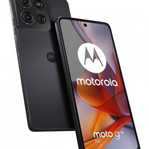 Motorola moto g75 5G 17,2 cm (6,78") hybridi Dual SIM Android 14 USB Type-C 8 Gt 256 Gt 5000 mAh Harmaa