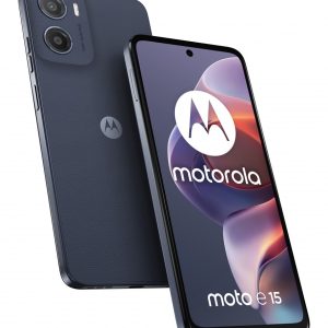 Motorola moto e15 16,9 cm (6,67") Dual SIM Android 14 Go edition 4G USB Type-C 2 Gt 64 Gt 5200 mAh Sininen