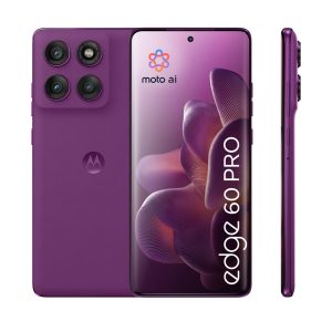 Motorola edge 60 pro 16,9 cm (6,67") Dual SIM Android 15 5G USB Type-C 12 Gt 512 Gt 6000 mAh Violetti