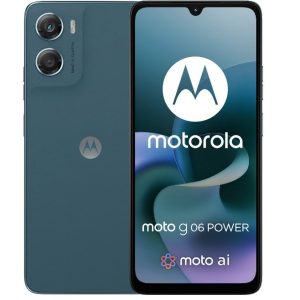 Motorola moto G06 6,88" Dual SIM Android 15 USB Type-C 4 Gt 64 Gt 7000 mAh Sininen
