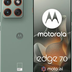 Motorola Edge 70 6,7" Dual SIM Android 16 USB Type-C 12 Gt 512 Gt 4800 mAh Vihreä