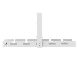 Maclean pöydän alla oleva kaapelin järjestäjä, max. kuorma 5kg, valkoinen, MC-105 W