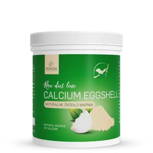 POKUSA RawDietLine Calcium Munankuori - lisäravinteet koirille ja kissoille - 500g