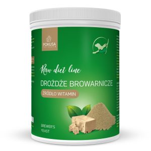 POKUSA RawDietLine panimohiiva - lisäravinteet koirille ja kissoille - 1000g