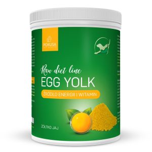 POKUSA Egg Yolk RawDietLine - lisäravinteet koirille ja kissoille - 800 g