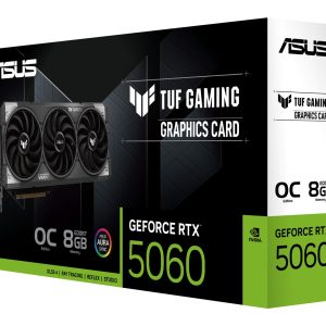 ASUS TUF Gaming TUF-RTX5060-O8G-GAMING NVIDIA GeForce RTX 5060 8 Gt GDDR7