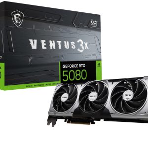 MSI VENTUS GeForce RTX5080 16G 3X OC NVIDIA GeForce RTX 5080 16GB GDDR7