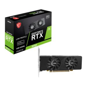 MSI GEFORCE RTX 3050 LP E 6G OC -näytönohjain NVIDIA 6 Gt GDDR6