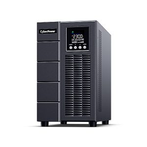 CyberPower OLS3000EA-DE keskeytymätön virtalähde (UPS) Kaksoismuunnos (Online) 3 kVA 2700 W 7 AC-pistorasiaa