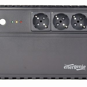 Gembird EG-UPS-3SDT1000-01 keskeytymätön virtalähde (UPS) Line-Interactive 1 kVA 600 W 3 AC pistorasiaa